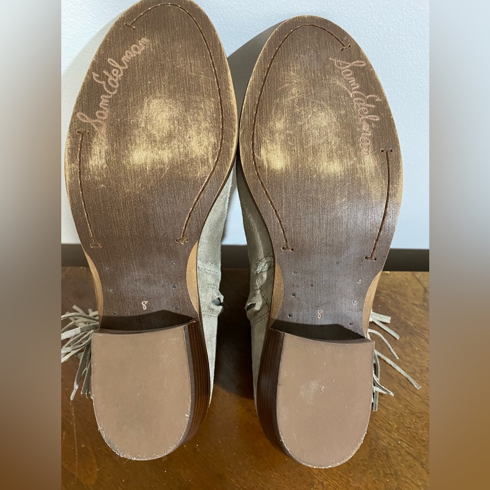 Sam Edelman Fringed Booties - Picture 5 of 10